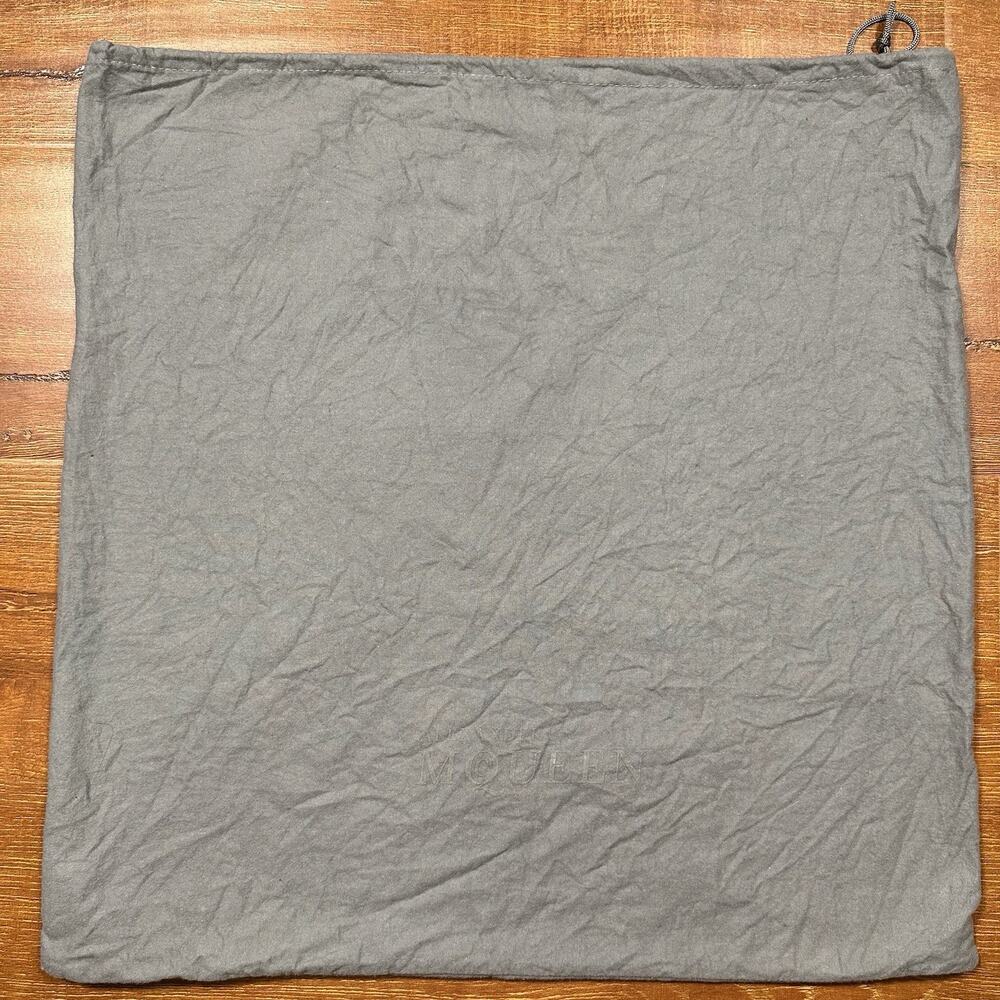 Alexander McQueen Dust Bag 22"x22" Gray Drawstring Cover Storage Protector Heels